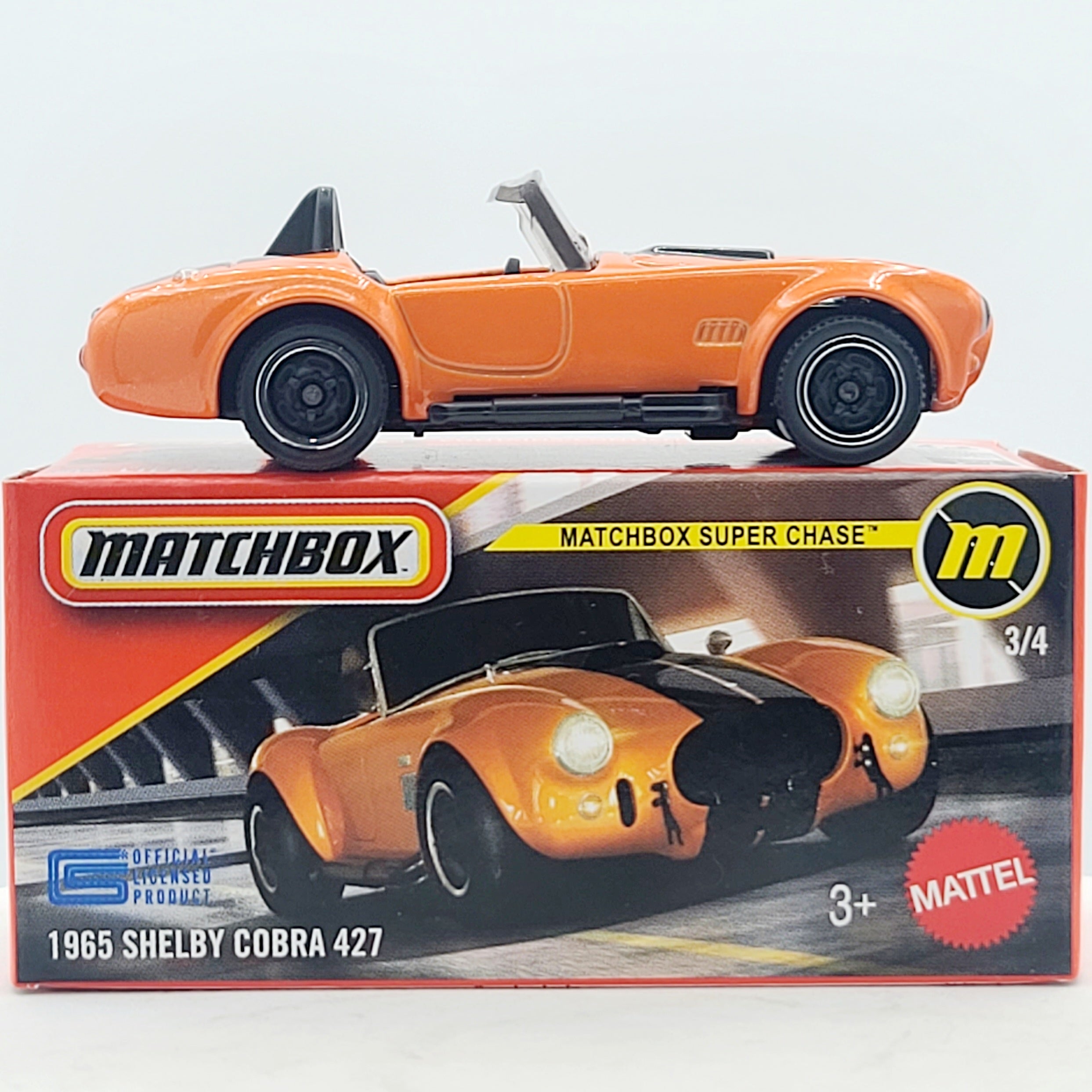 Matchbox - SUPER CHASE - '65 Shelby Cobra 427 (2025 Mix 10 K Basic - Power Grabs)